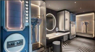 Are there any back tables for sofas with a brass accent?